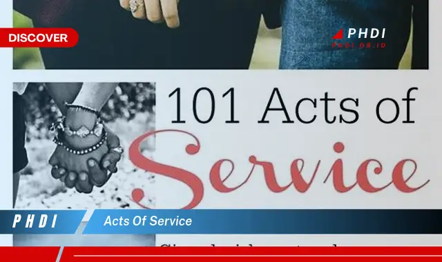 acts of service