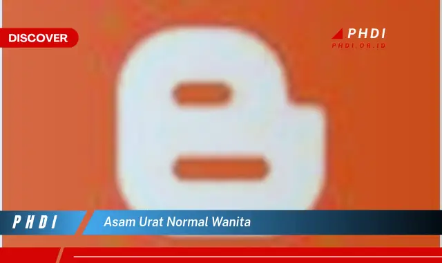 asam urat normal wanita