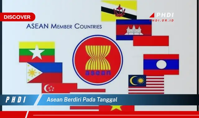 asean berdiri pada tanggal