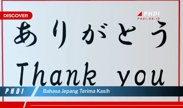 Intip Rahasia Ucapan Terima Kasih dalam Bahasa Jepang yang Bikin Kamu Penasaran!