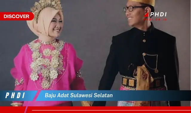 baju adat sulawesi selatan