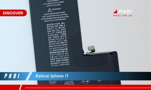 baterai iphone 11