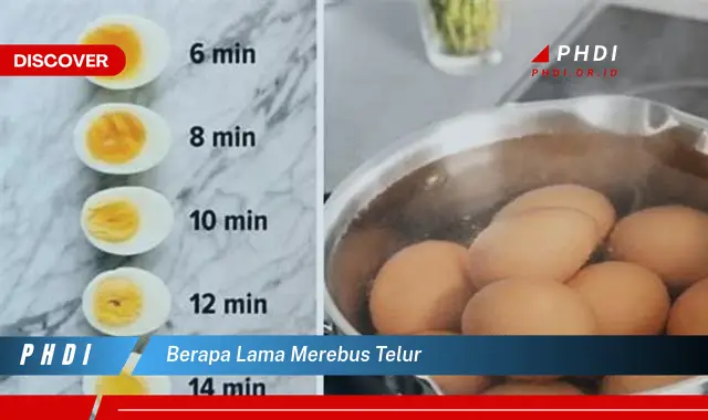 berapa lama merebus telur