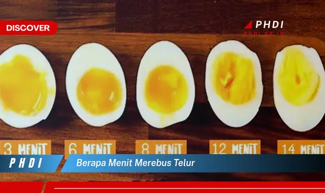 berapa menit merebus telur