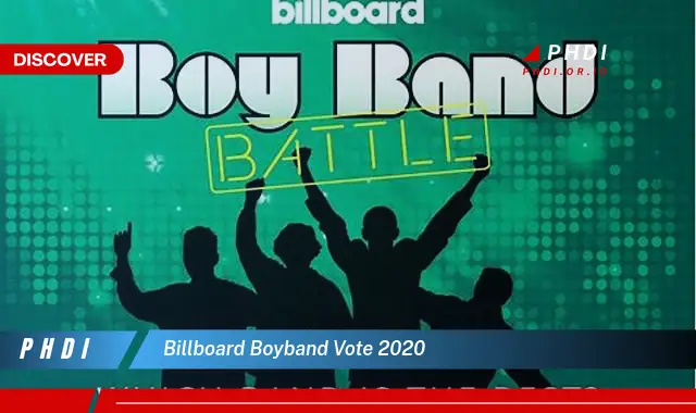 billboard boyband vote 2020