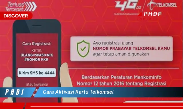 cara aktivasi kartu telkomsel