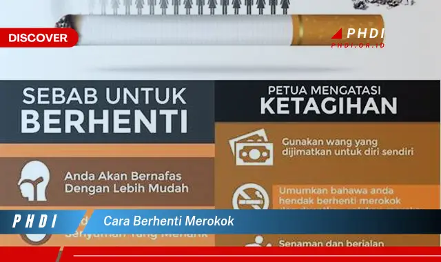 cara berhenti merokok