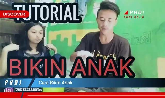 cara bikin anak