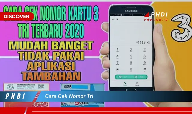 cara cek nomor tri