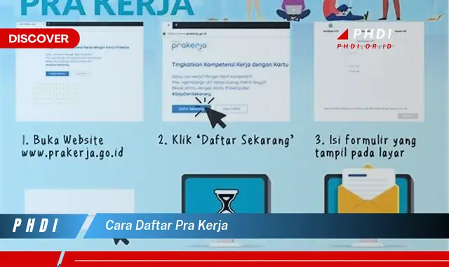 cara daftar pra kerja