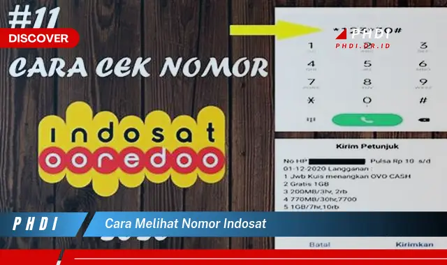Intip Cara Melihat Nomor Indosat yang Wajib Kamu Tahu