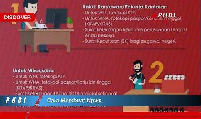 cara membuat npwp