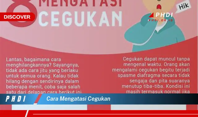 cara mengatasi cegukan