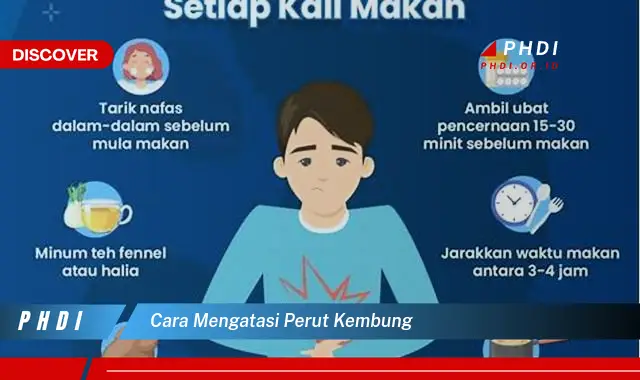 cara mengatasi perut kembung