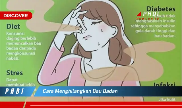 cara menghilangkan bau badan