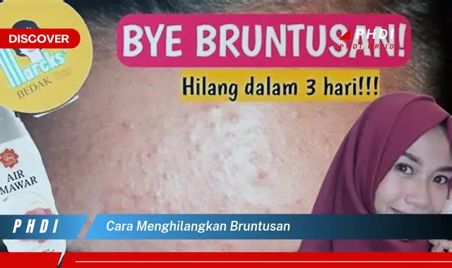 cara menghilangkan bruntusan