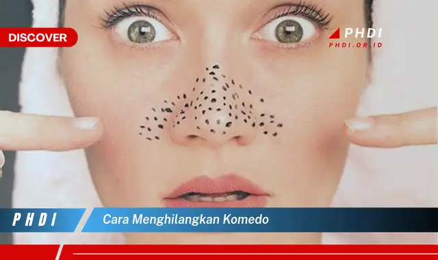 cara menghilangkan komedo