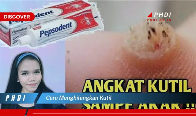 cara menghilangkan kutil