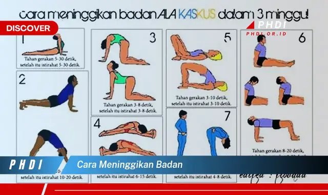 cara meninggikan badan