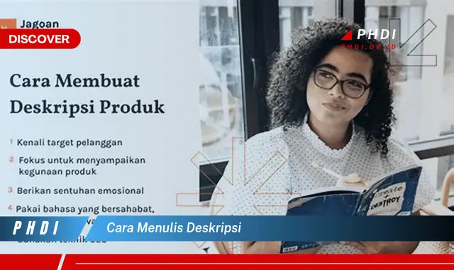 cara menulis deskripsi