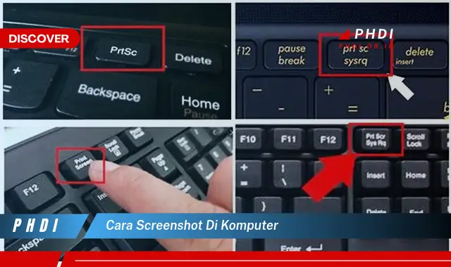 cara screenshot di komputer