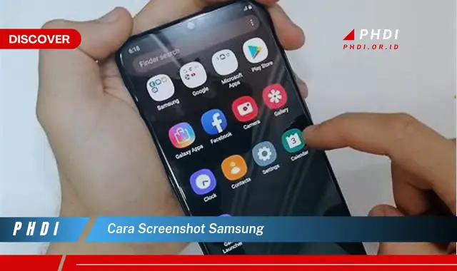 cara screenshot samsung