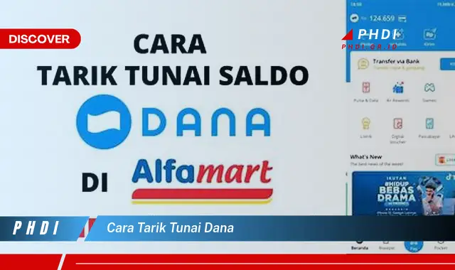 cara tarik tunai dana