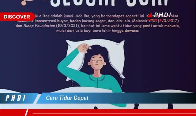 cara tidur cepat