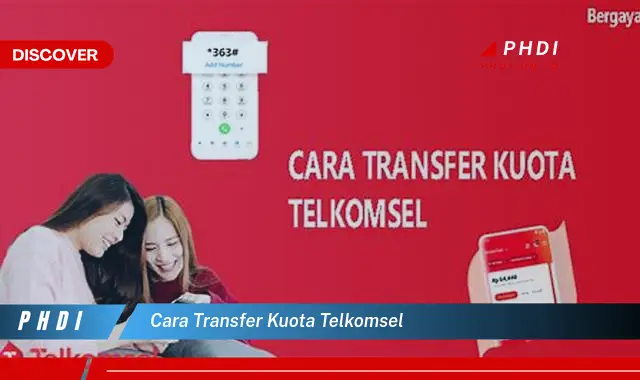 cara transfer kuota telkomsel