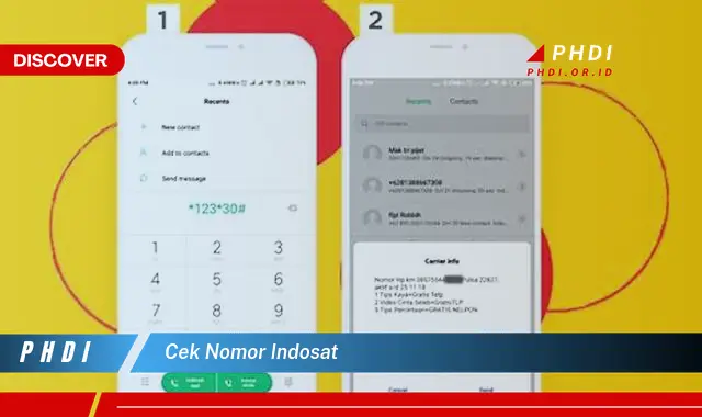 cek nomor indosat