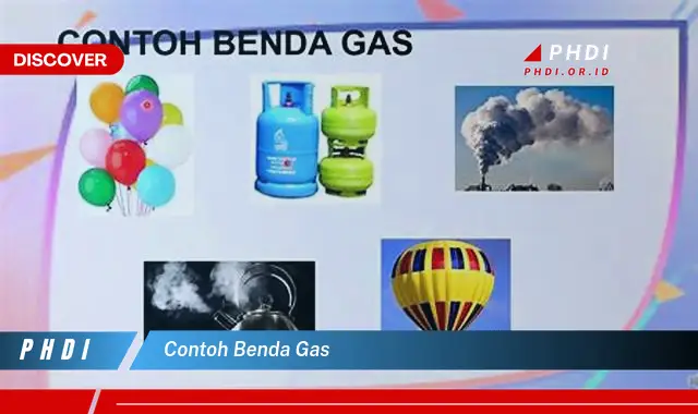 contoh benda gas