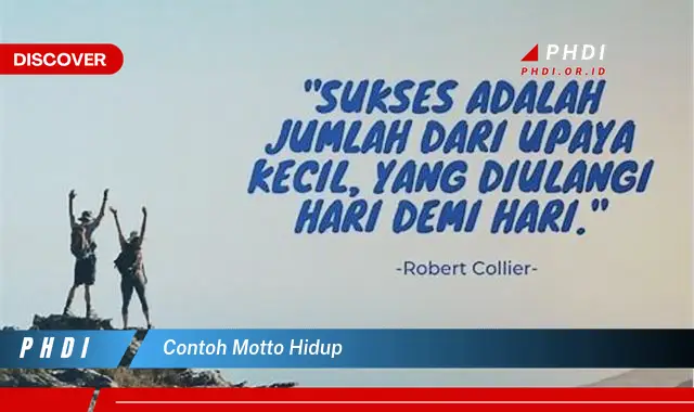 contoh motto hidup