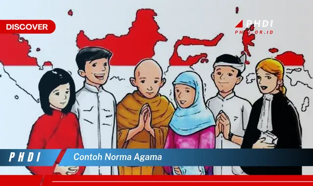 contoh norma agama