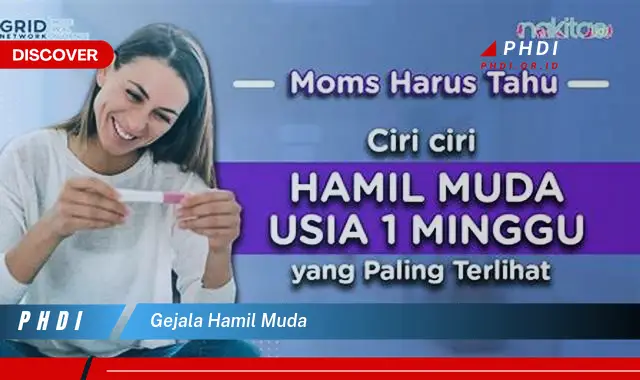 gejala hamil muda