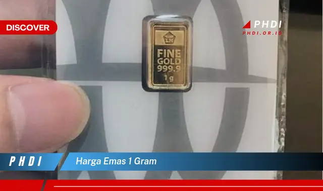 harga emas 1 gram