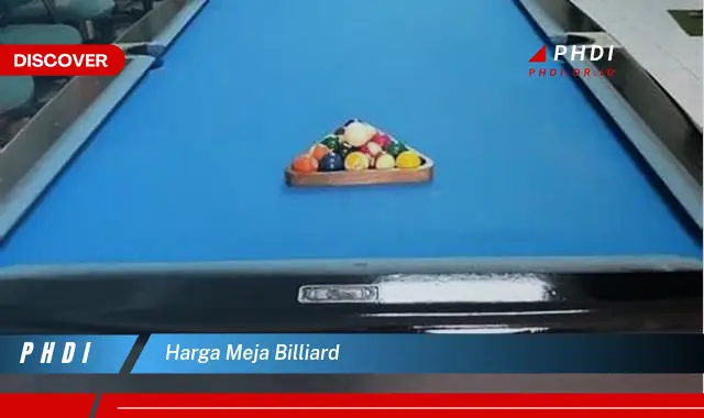 harga meja billiard