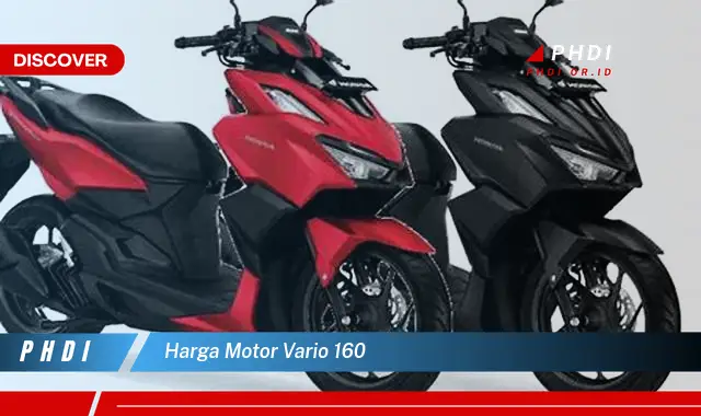 harga motor vario 160