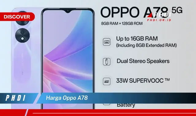 harga oppo a78