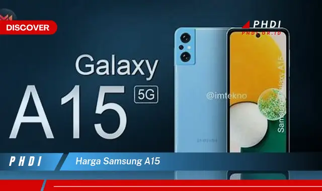 harga samsung a15