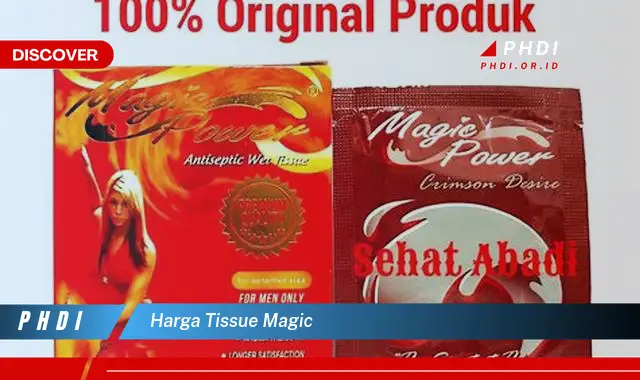 harga tissue magic