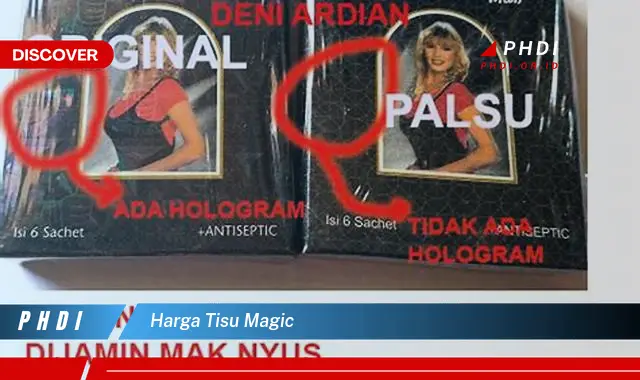 harga tisu magic