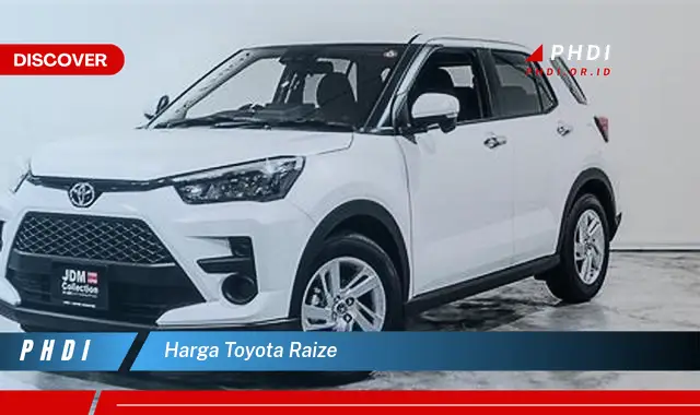 harga toyota raize