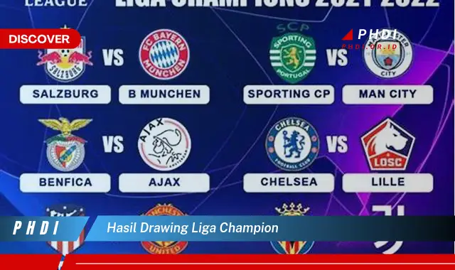 hasil drawing liga champion