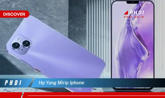 hp yang mirip iphone