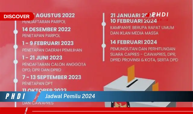 jadwal pemilu 2024