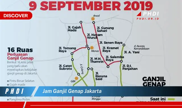 jam ganjil genap jakarta