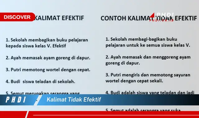 kalimat tidak efektif