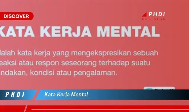 kata kerja mental