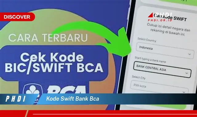 kode swift bank bca