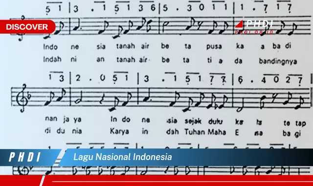 lagu nasional indonesia